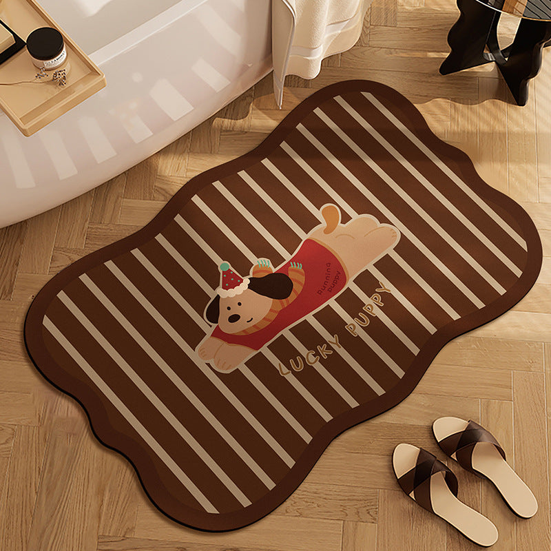 Bathroom Mat for Home Bathroom Floor Decor