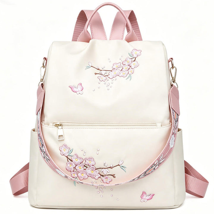 Women's Embroidered Floral Backpack Kalsten