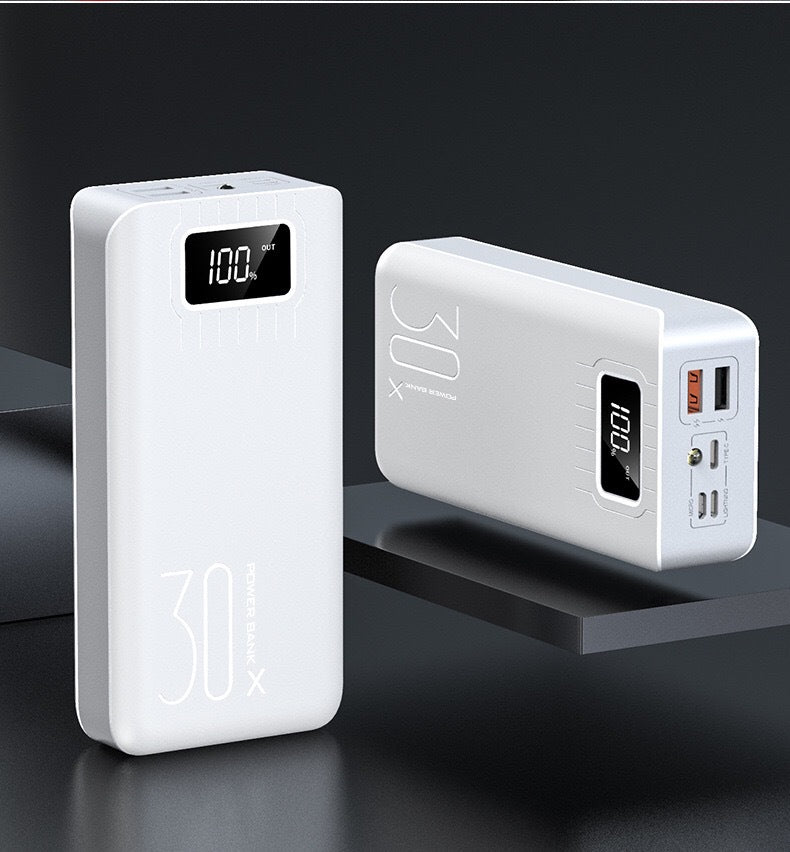 High-performance power bank with intelligent LCD display and two USB ports Kalsten