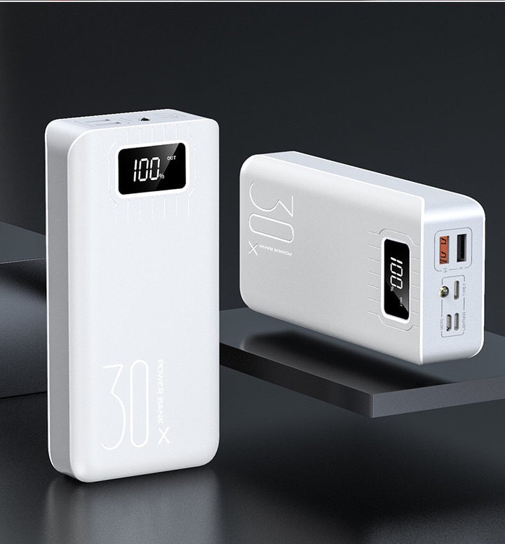 High-performance power bank with intelligent LCD display and two USB ports Kalsten