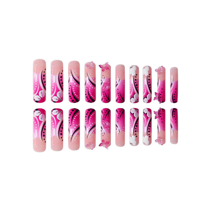 Artistic Butterfly Nail Art Kalsten