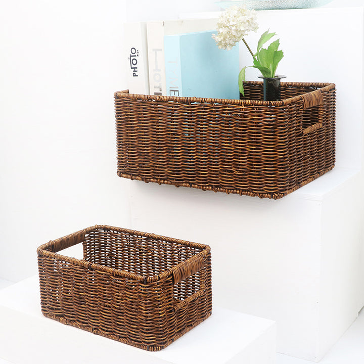Rectangular Woven Storage Box Kalsten