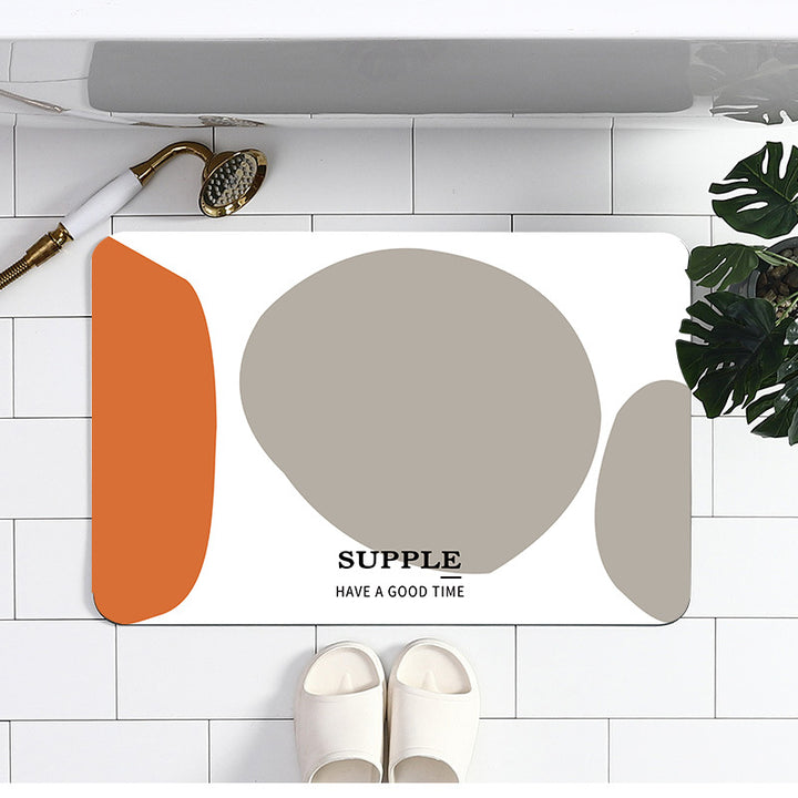 Absorbent Non-Slip Bathroom Mat