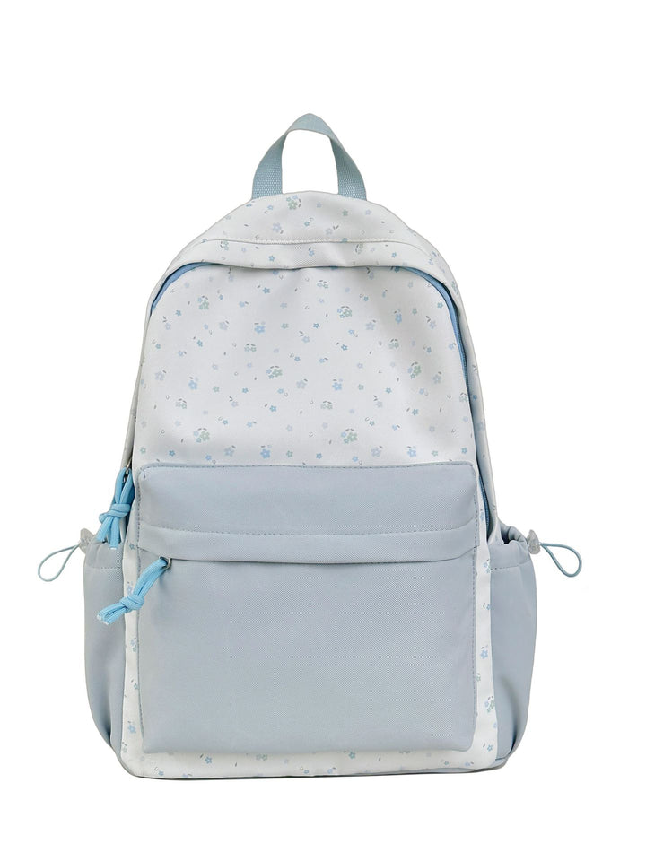 Mini backpack with floral design and practical organizer compartments Kalsten