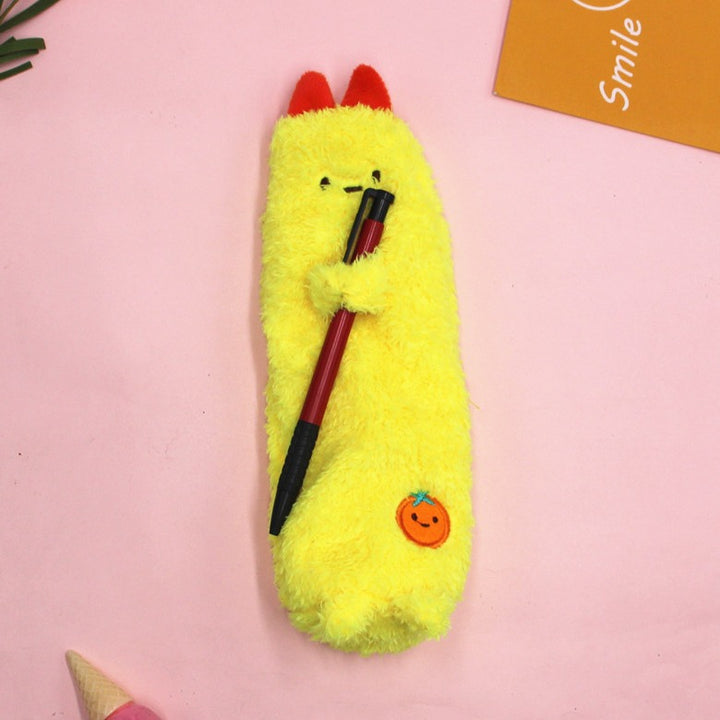 Cute Plush Cartoon Pencil Case Kalsten