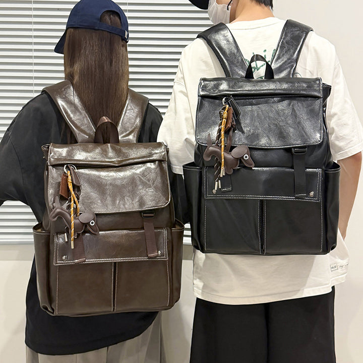 Stylish Genuine Leather Backpack