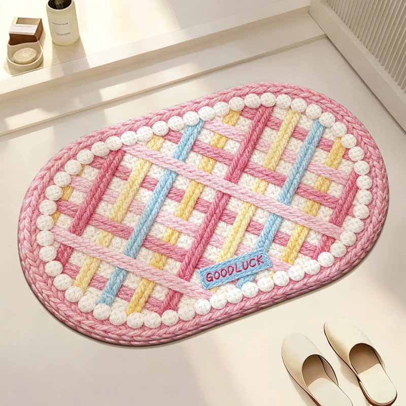 Decorative Woven Area Mat