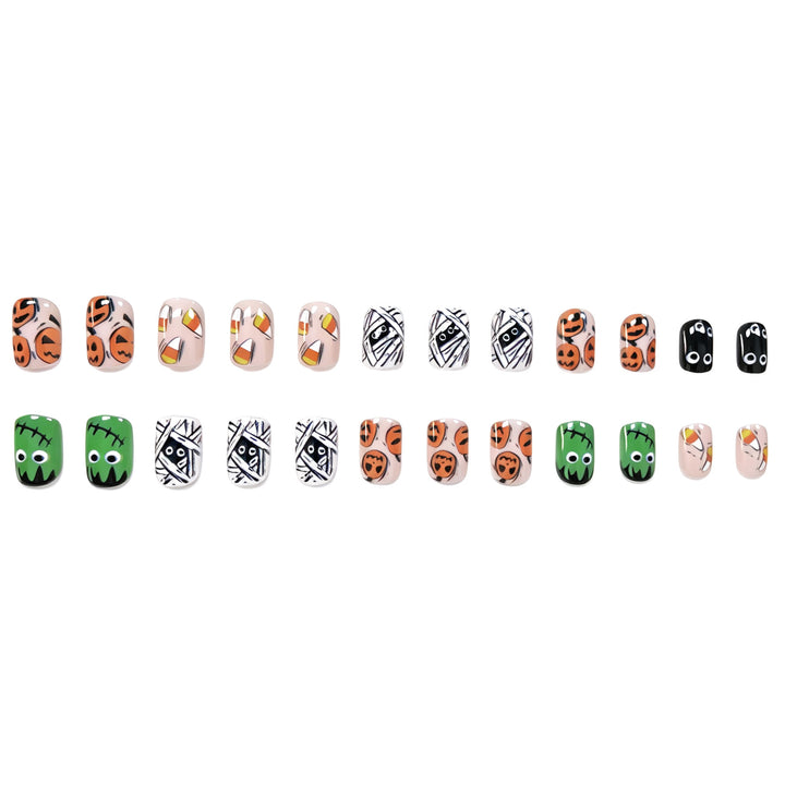 Festive Halloween Nail Art Enhancements Kalsten 1789915198
