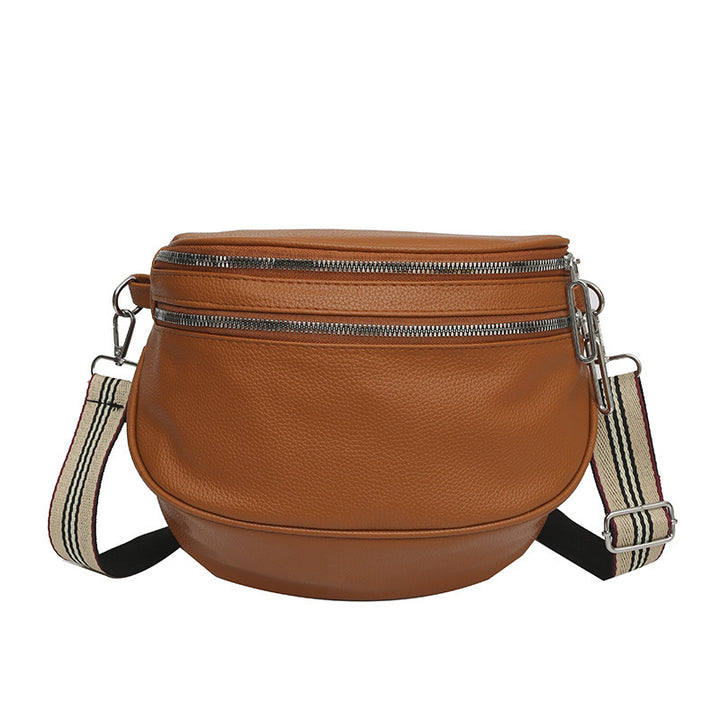 WoChic Dual-Zipper Crossbody Bag Kalsten