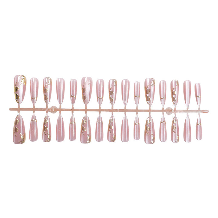 Elegant Ombre Press-On Nail Art