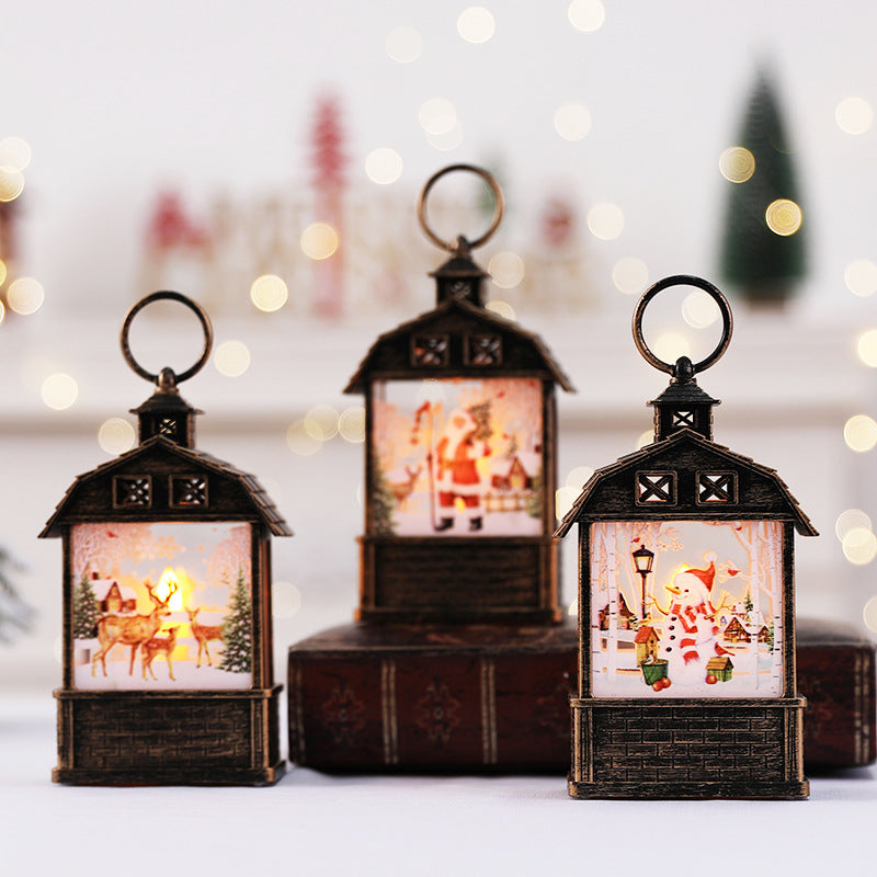 Decorative Holiday Lantern Set