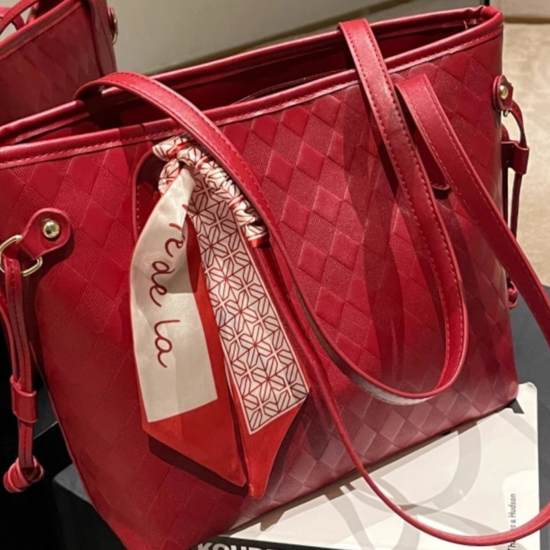 Elegant Woven Tote Bag Kalsten