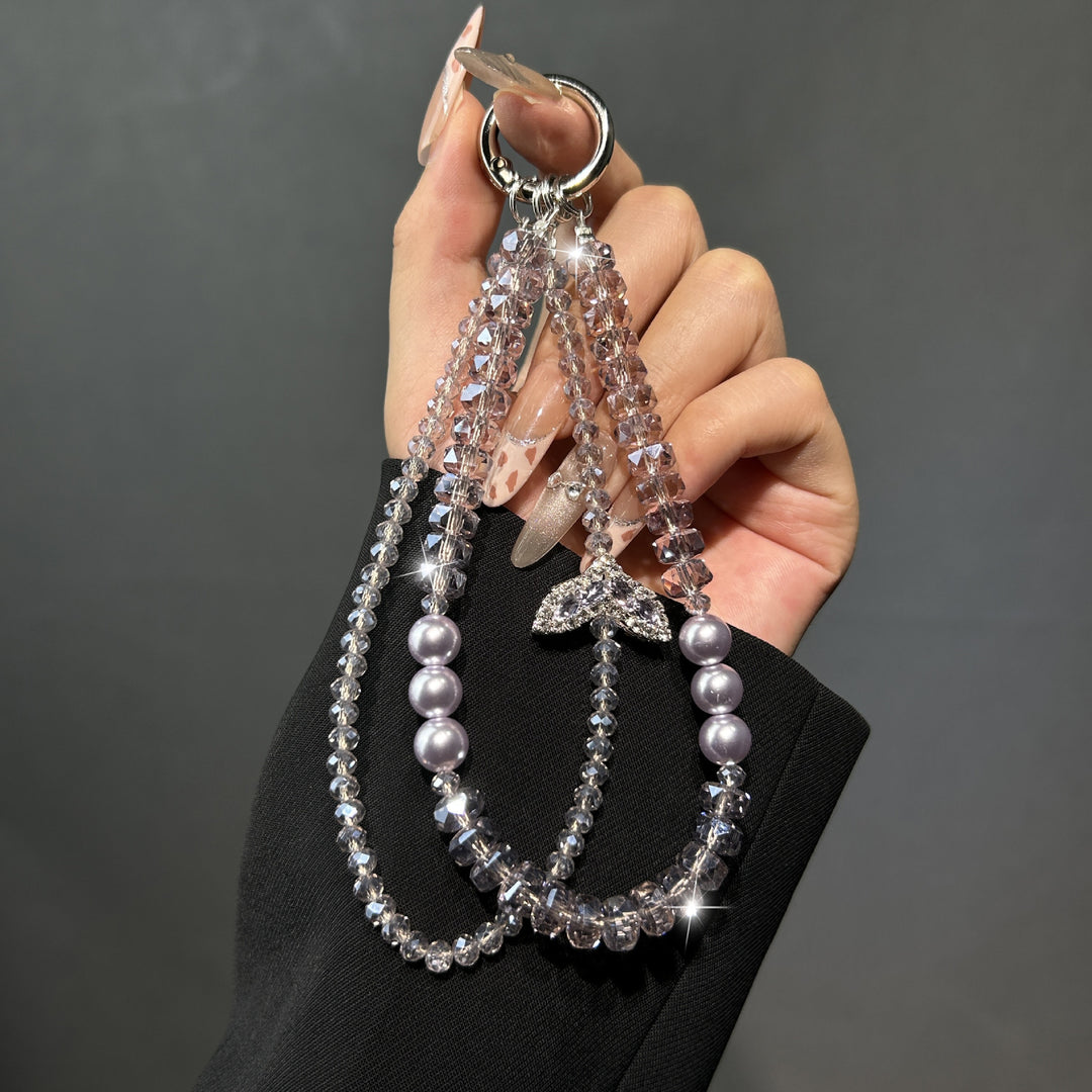 Elegant Beaded Charm Keychain Kalsten 1790135859