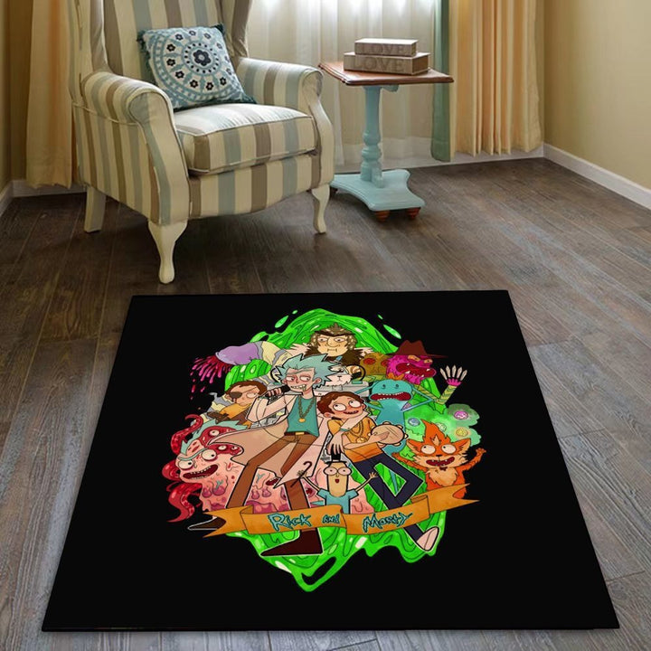 Cartoon-Themed Area Rug