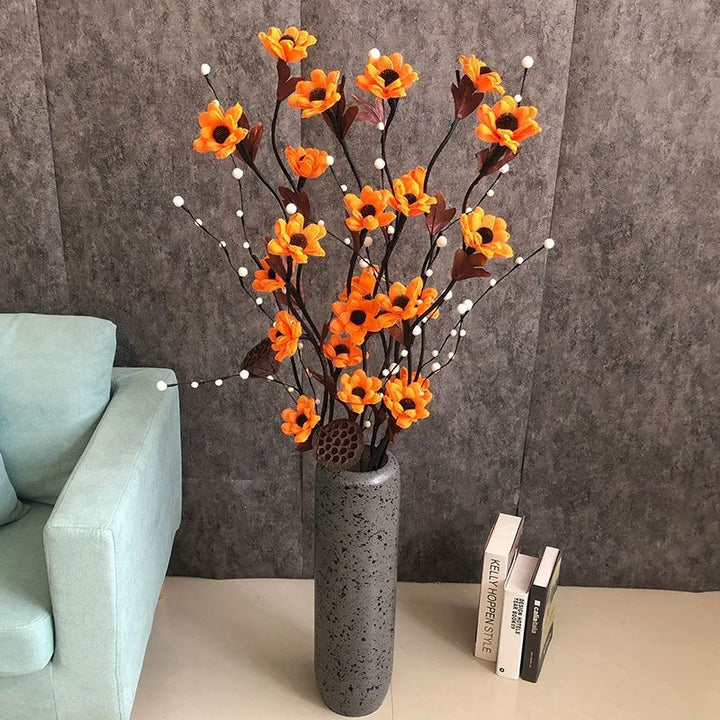 Lifelike Decorative Floral Arrangement