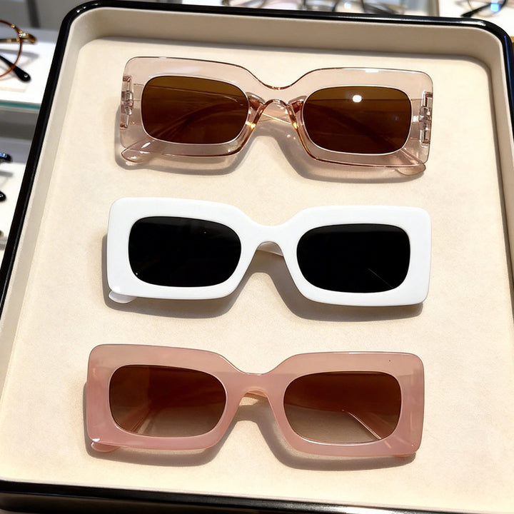 Bold Retro Square Sunglasses Kalsten