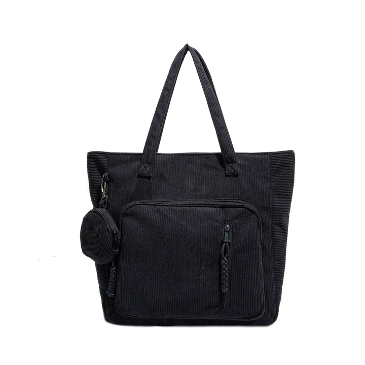 WoSpacious Multi-Pocket Canvas Tote Bag Kalsten
