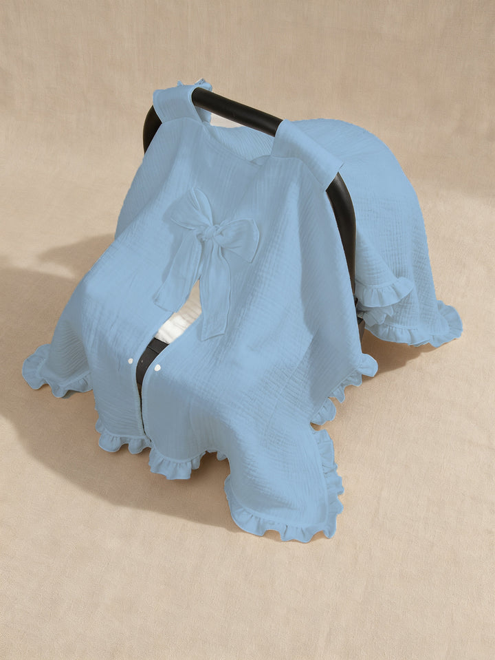 Premium Muslin Baby Car Seat Cover kalsten