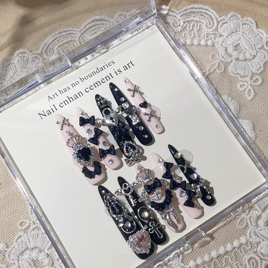 Rock-Inspired Decorative Nail Art Set