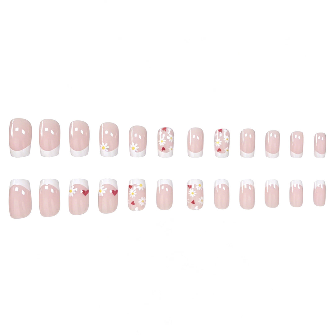 Acrylic Floral Nail Art Enhancements Kalsten