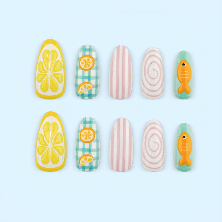 Fruit-designed artificial nails Kalsten