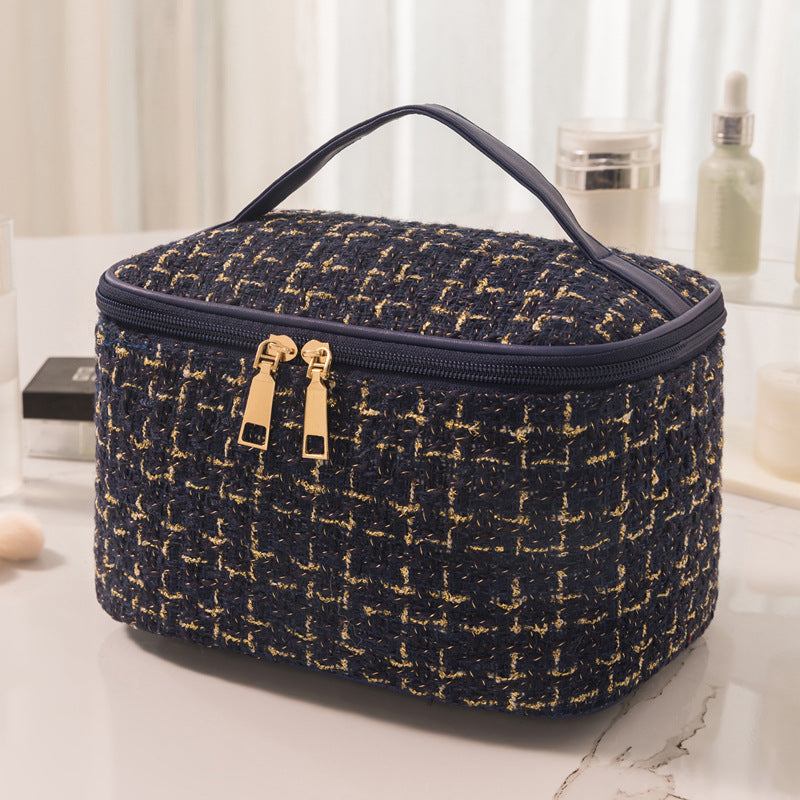 Stylish Quilted Cosmetic Case Kalsten
