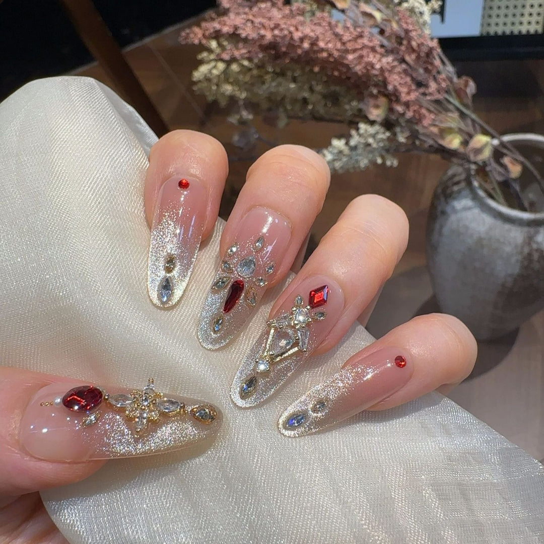Luxury Decorative Press-On Nails Kalsten