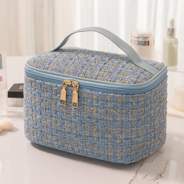 Stylish Quilted Cosmetic Case Kalsten