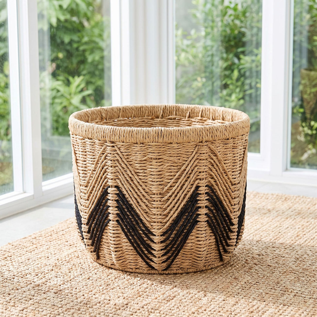 Decorative Handwoven Storage Basket Kalsten