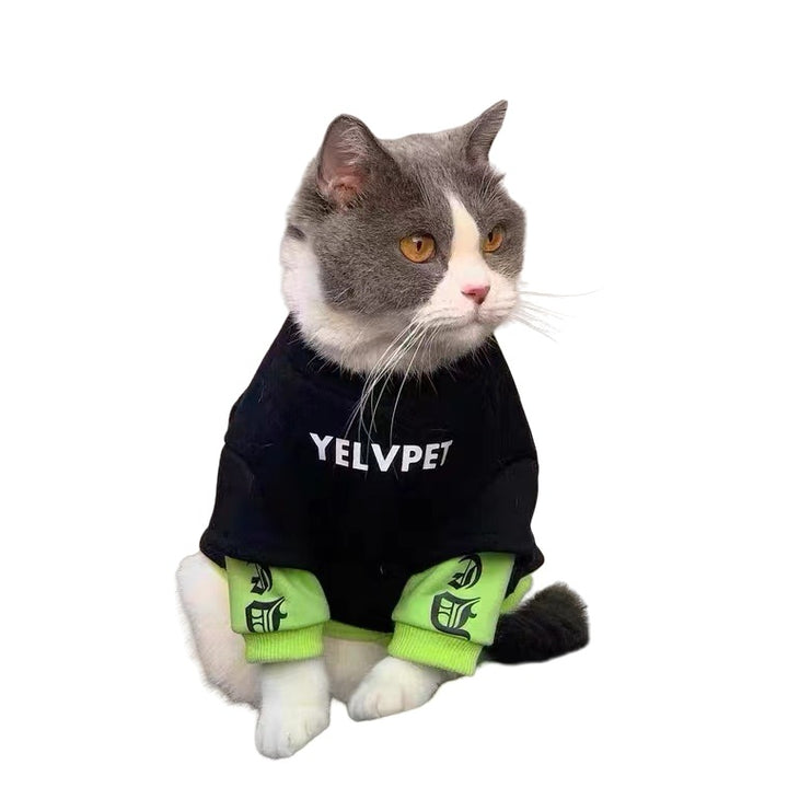 Pet Hoodie Sweatshirt for Cats and Small Dogs