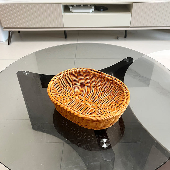 Woven Oval Serving Basket Kalsten