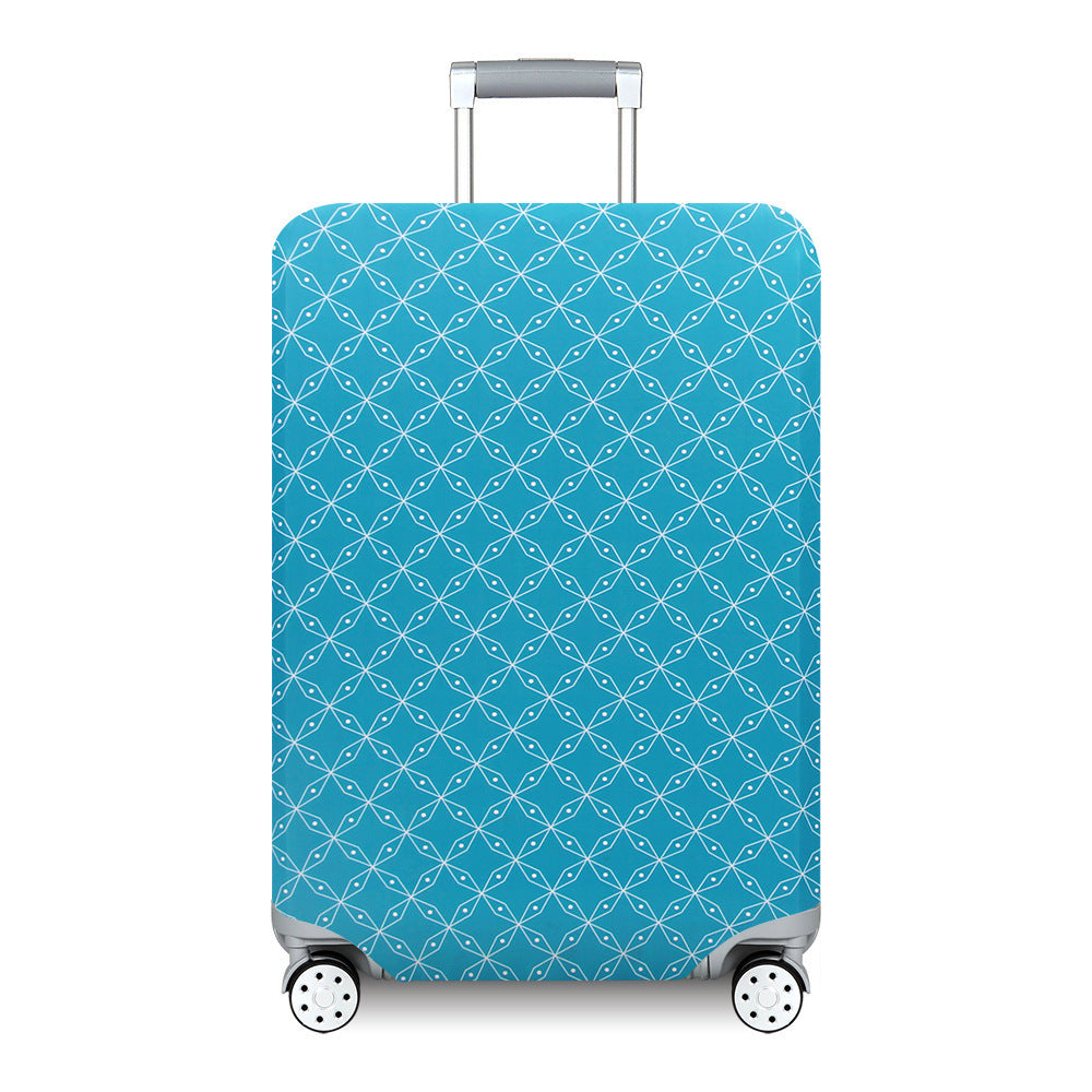 Women's Hard Shell Travel Suitcase with Custom Statement Design Kalsten