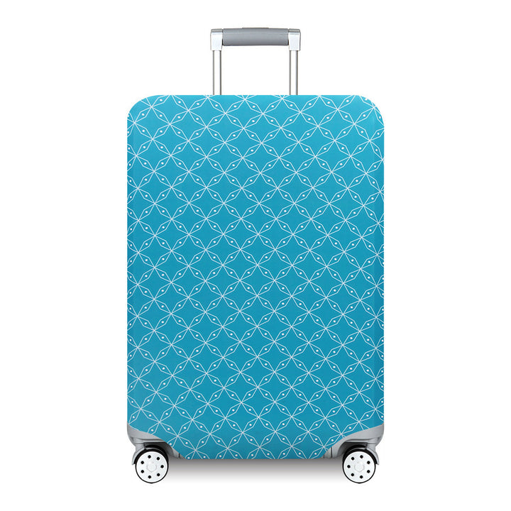 Women's Hard Shell Travel Suitcase with Custom Statement Design Kalsten