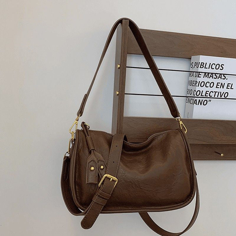 Elegant Leather Handbag Kalsten