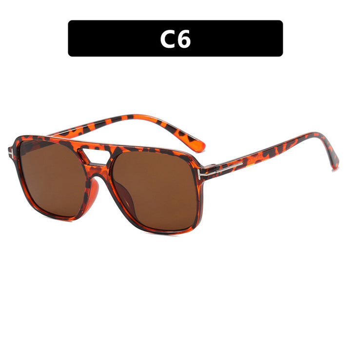 Ladies elegant geometric sunglasses with stylish frame Kalsten