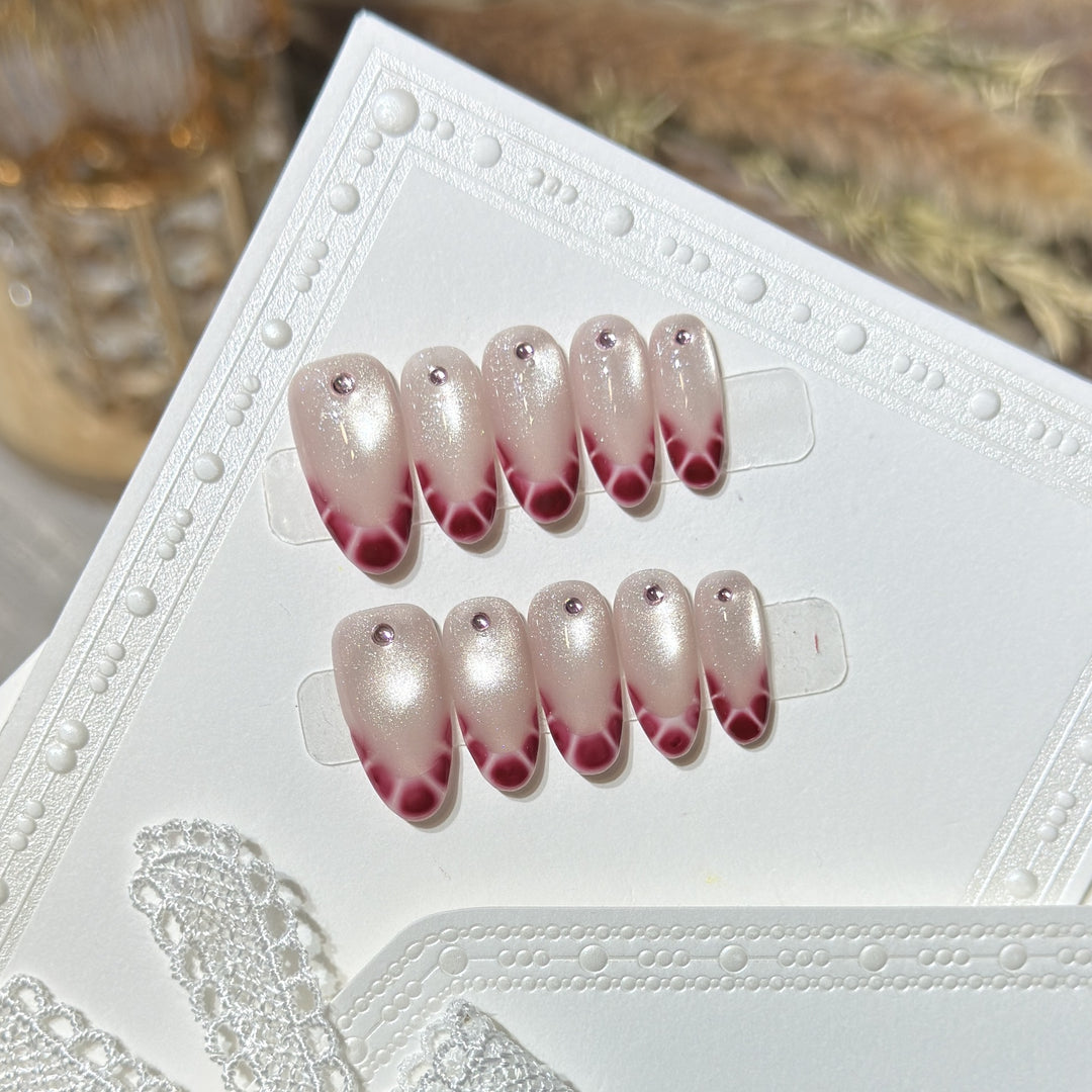 Elegant Gel Press-On Nail Set Kalsten