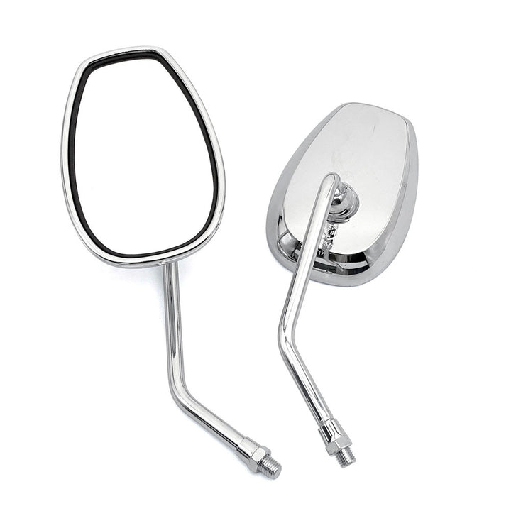 Motorcycle rearview mirror with adjustable arm and high-reflective surface Kalsten