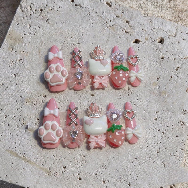 Whimsical Animal-Themed Nail Art Kit
