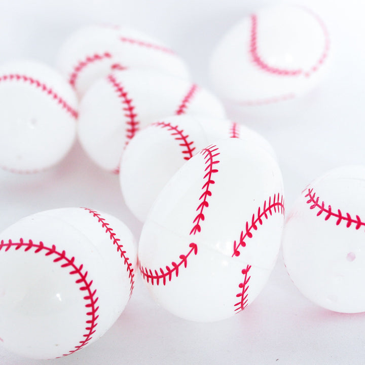 Decorative Baseball-Themed Easter Eggs Kalsten
