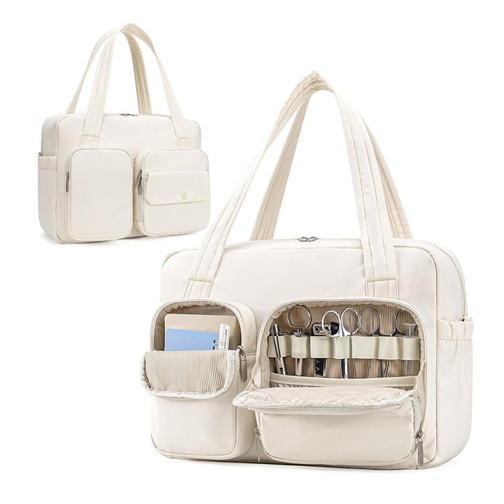 Multifunctional everyday bag with external compartments Kalsten