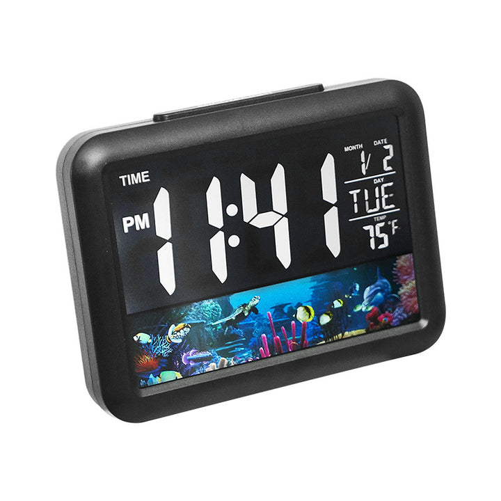 Digital alarm clock with underwater motif Kalsten