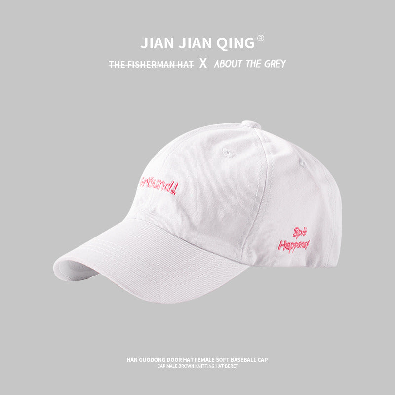 Soft Cotton Baseball Cap with Stylish Embroidery