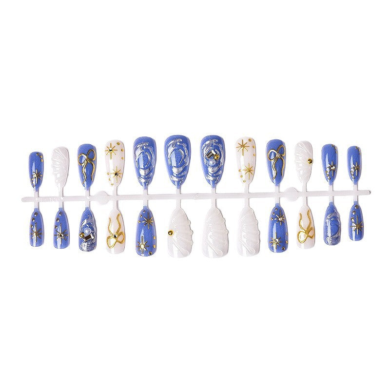 Artfully designed nail set Kalsten
