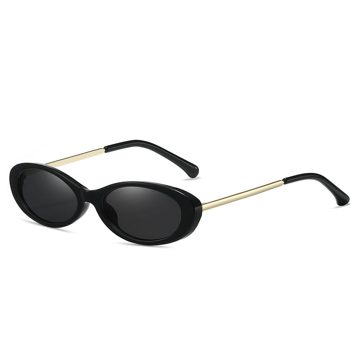 Retro-Inspired Oval Frame Sunglasses Kalsten