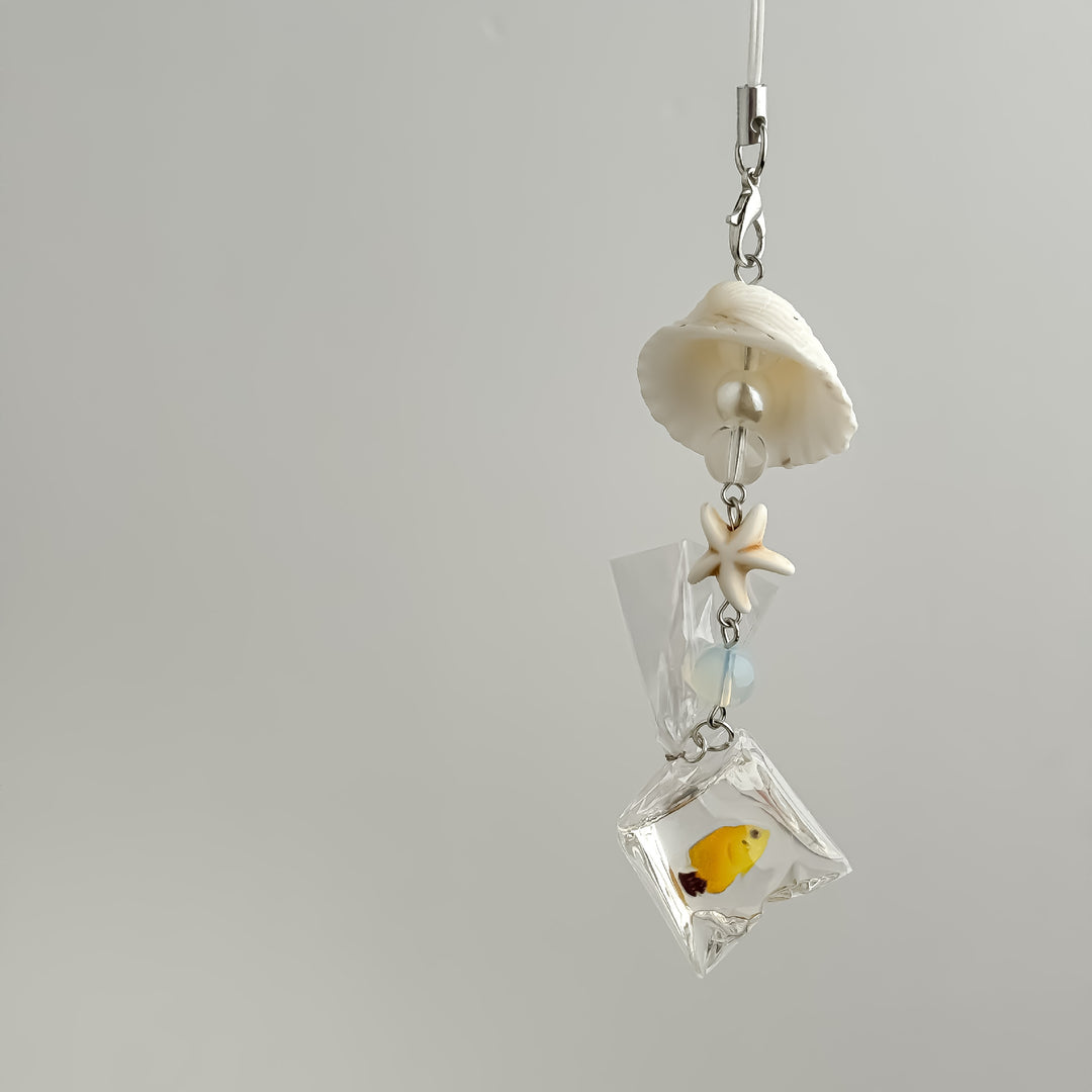 Decorative Sea-Inspired Charm Keychain Kalsten