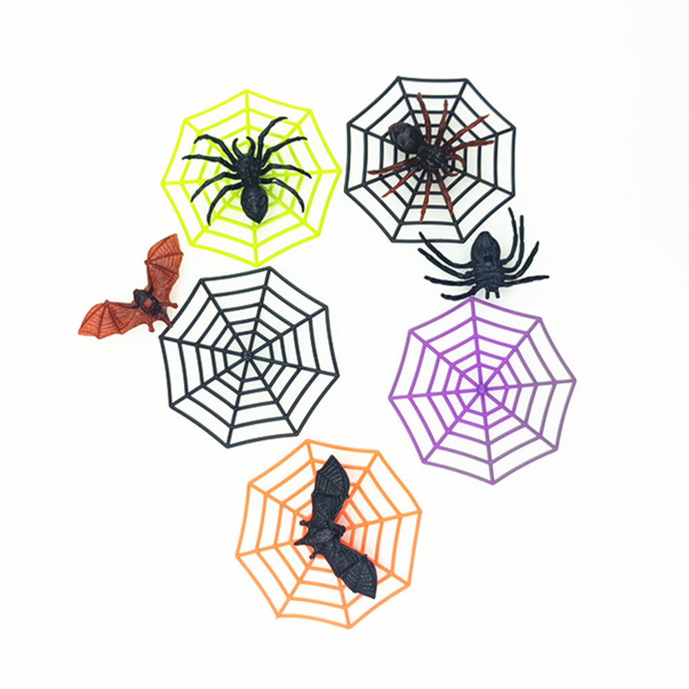 Halloween Themed Decor Spider Web Set Kalsten