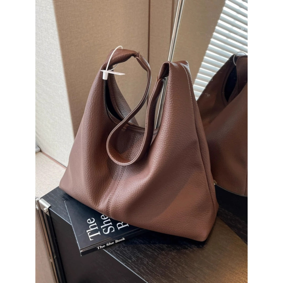 Luxurious Textured Hobo Bag Kalsten