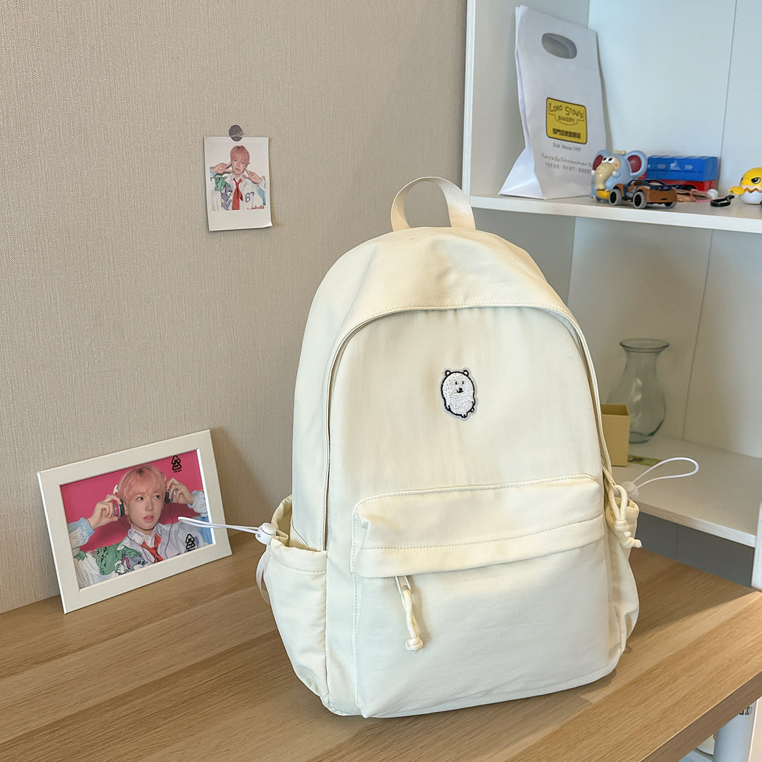 Casual Lightweight Backpack with Cute Character Charm Kalsten