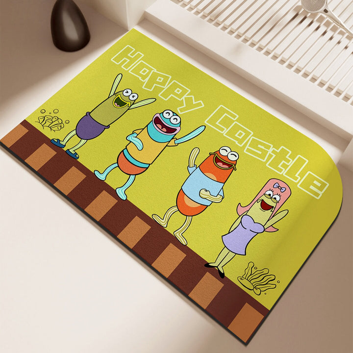 Fun-Themed Bath Mat