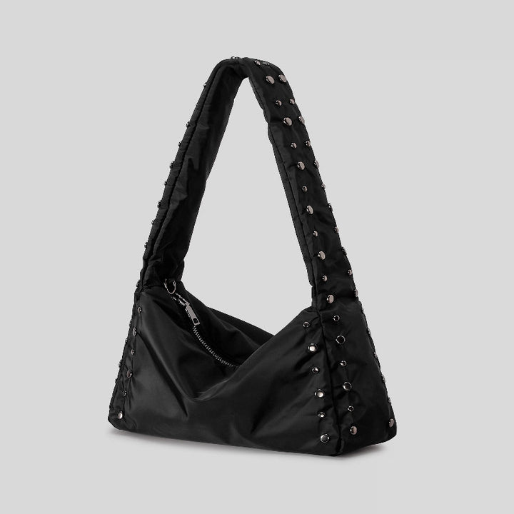 Contemporary Quilted Shoulder Bag